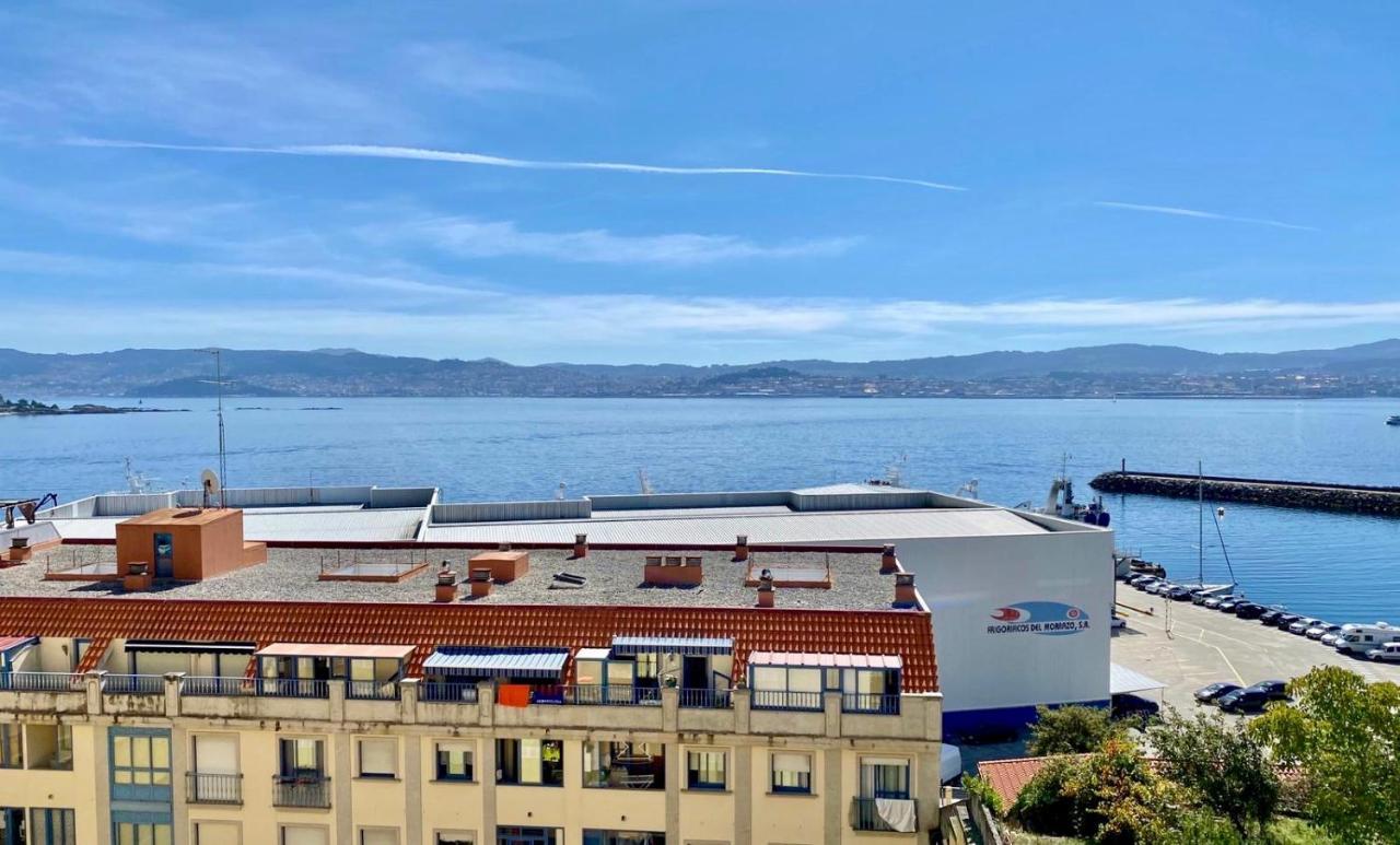 Punta Salgueiron Vistas A La Ria Apartment Кангас де Морацо Екстериор снимка